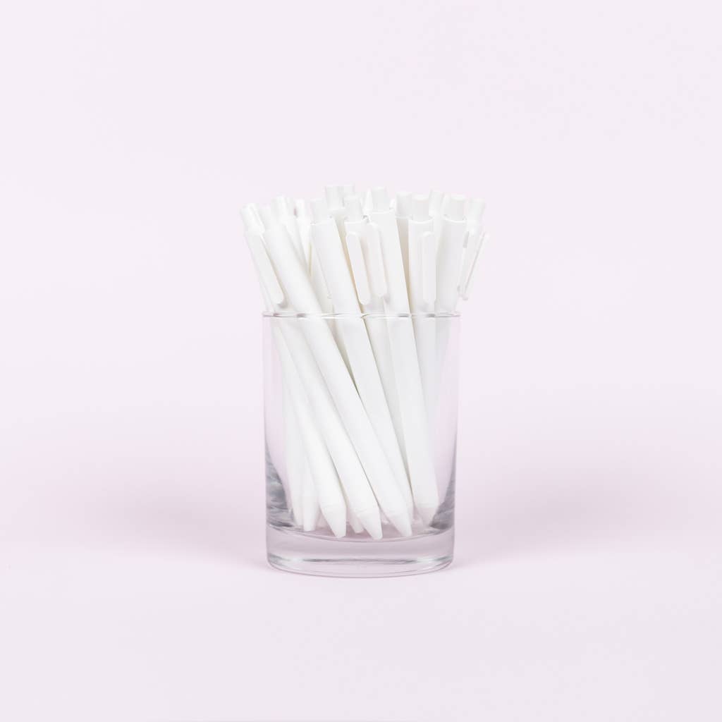 Bulk Jotters - with Cup: White