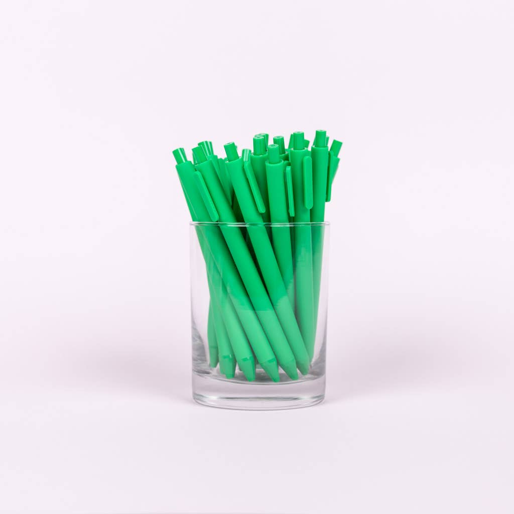 Bulk Jotters - with Cup: Grass Green