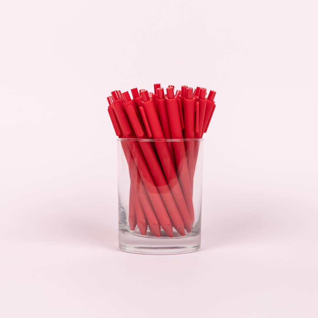 Bulk Jotters - with Cup: Red