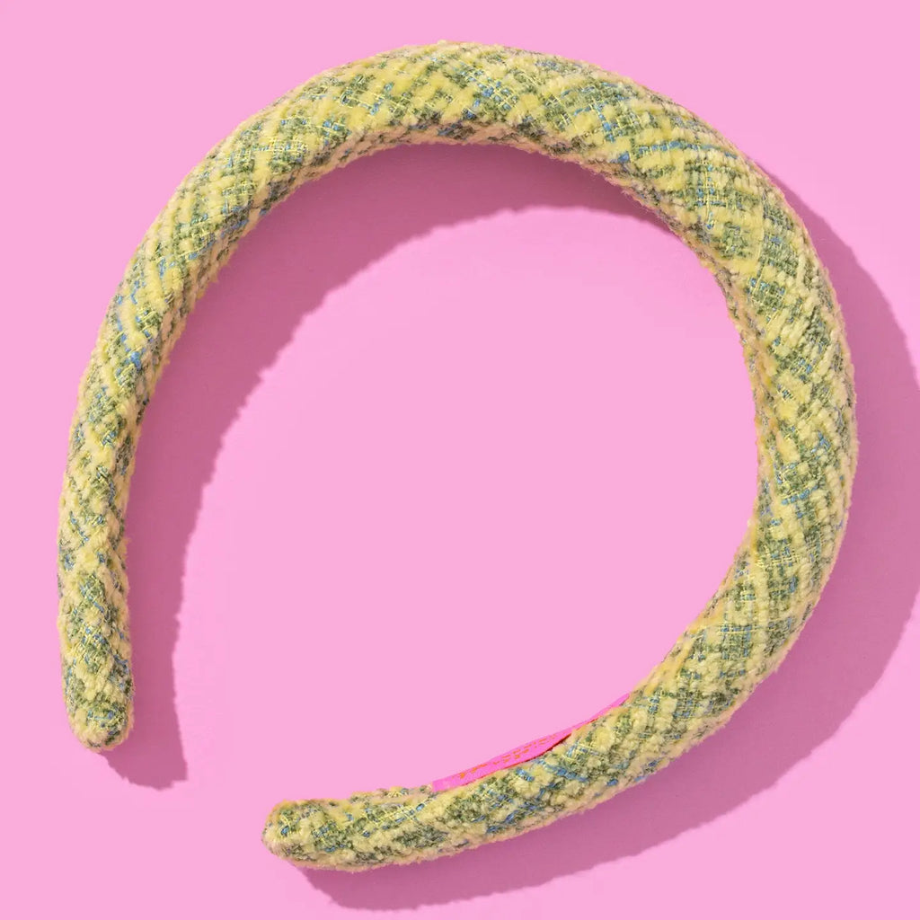 Green Goddess Tweed Headband