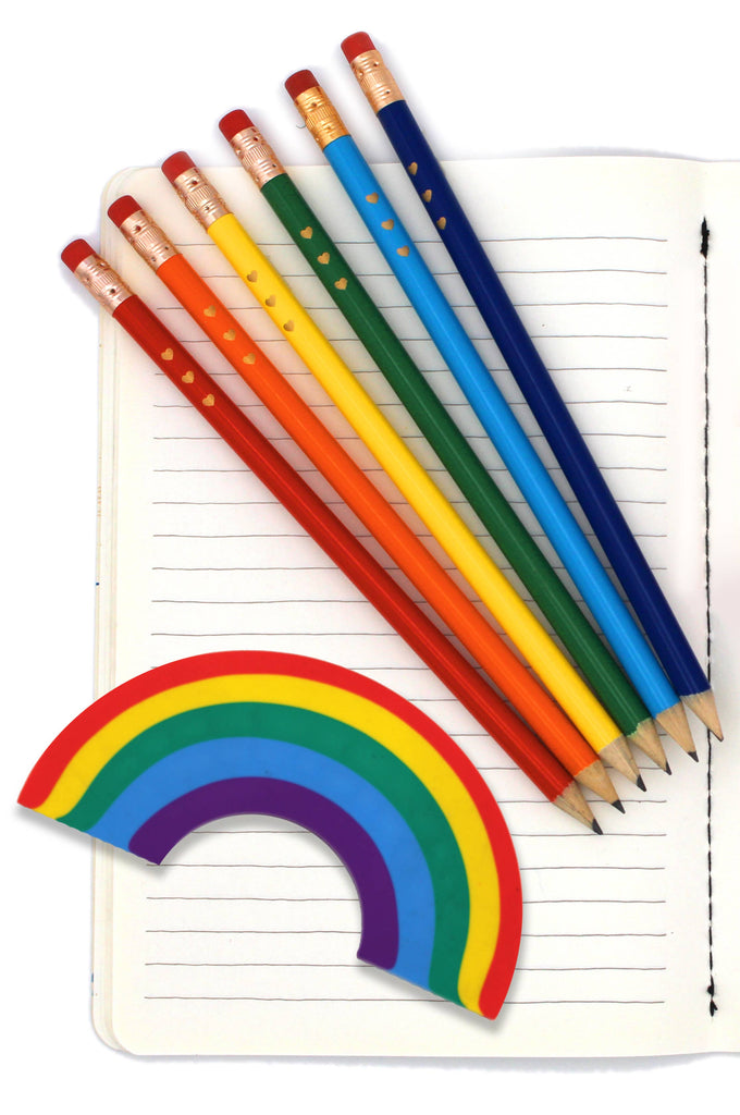 OVER THE RAINBOW SCENTED ERASER - TUB of 12