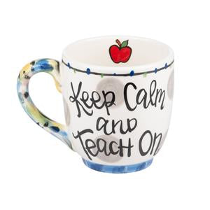 Keep Calm and Teach On Mug