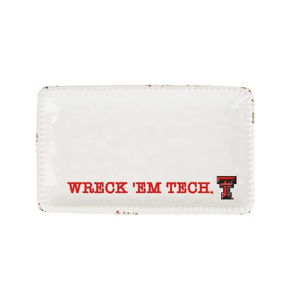 Texas Tech Logo Trinket Tray