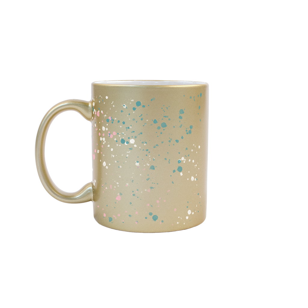 Splatter Gold Mug