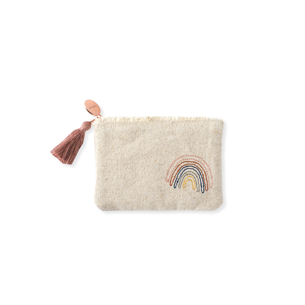 Rainbow Canvas Pouch