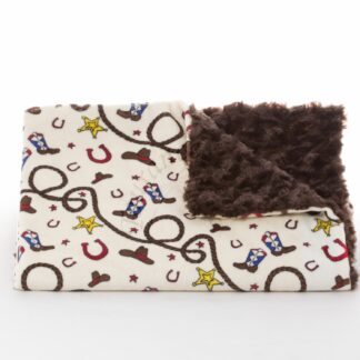 Baby Blanket (Taggie)- Little Cowboy