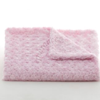 Baby Blanket - Rosebud Pink