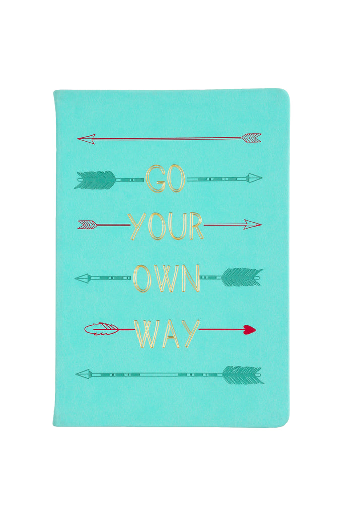 Journal Mint Green Go Your Own Way 6x8