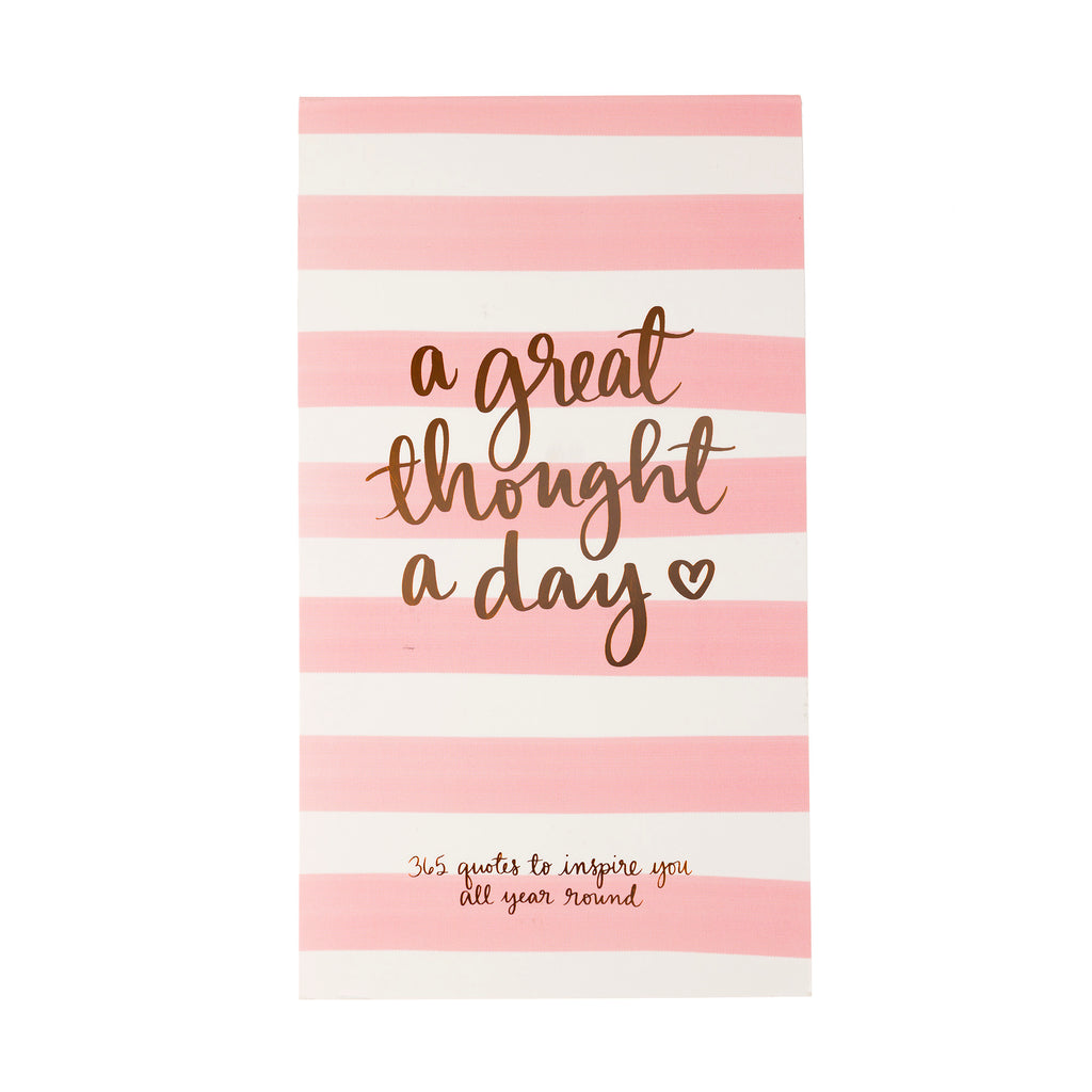Dayna Lee Journal Thought A Day Pad Stripes 4.5x8