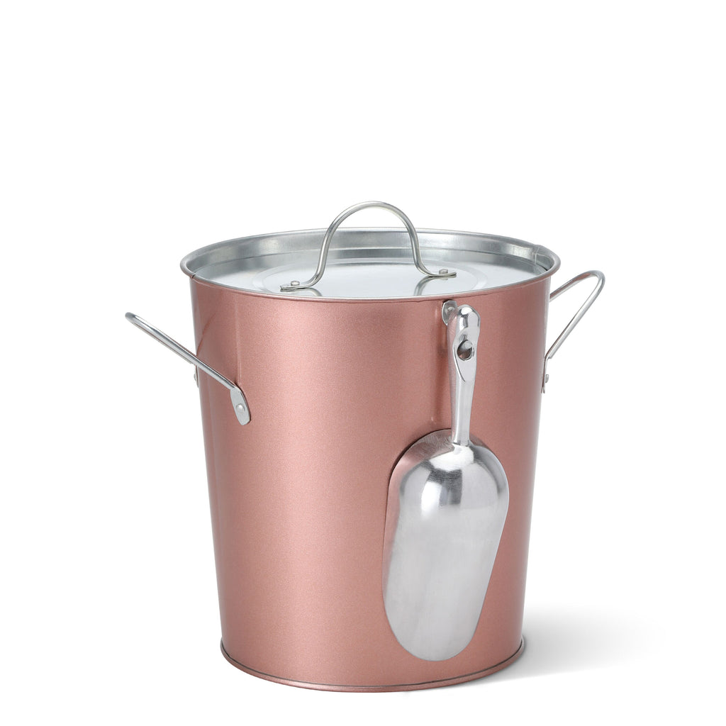 Ice Bucket with Scoop-Bar Rose Gold