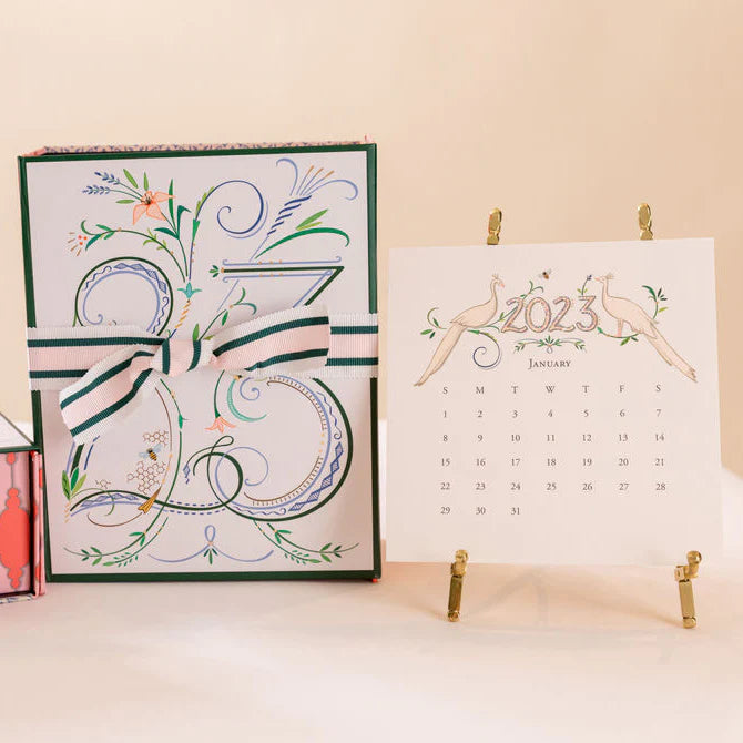 Karen Adams 2023 - Calendar Set with Easel