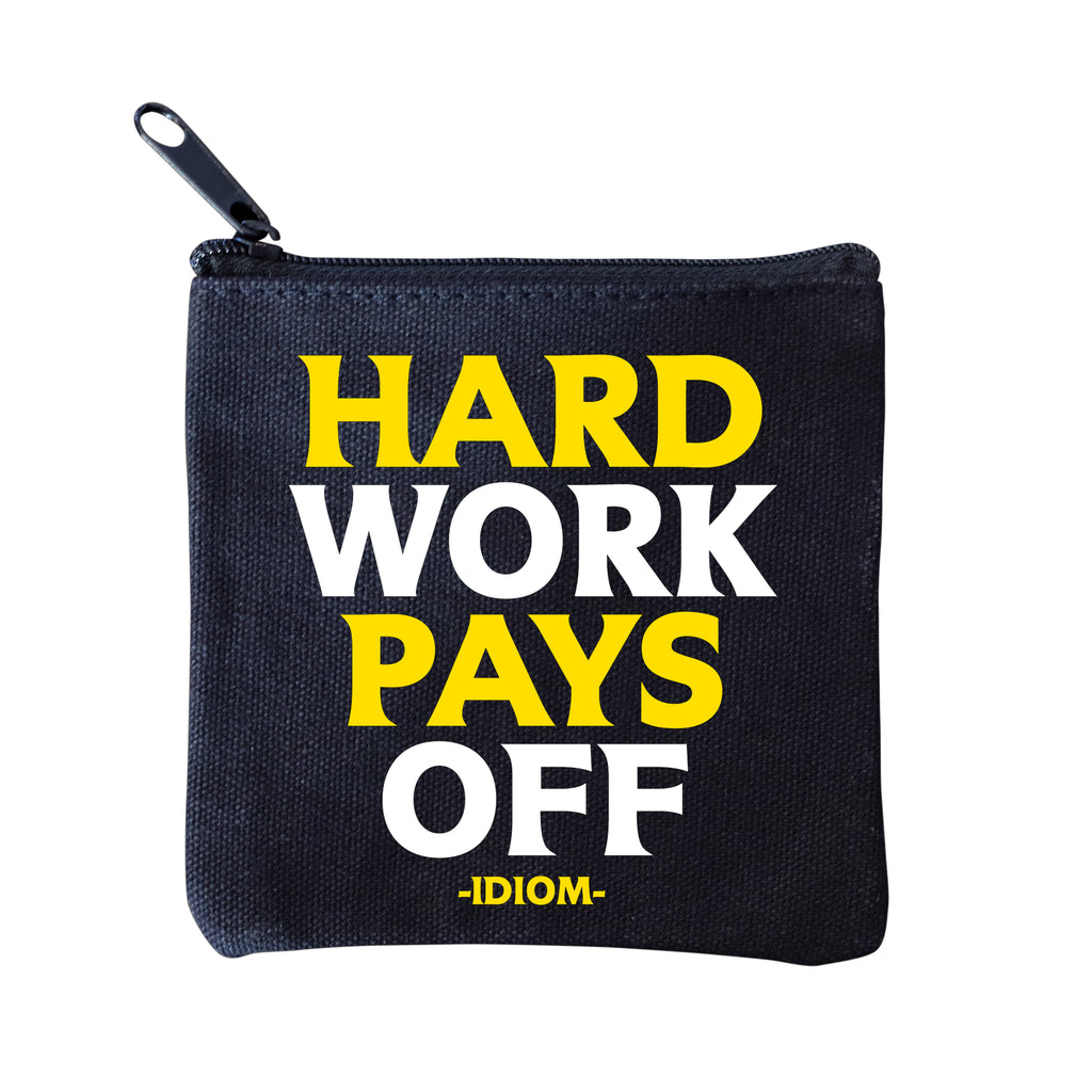 Hard Work Mini Pouch