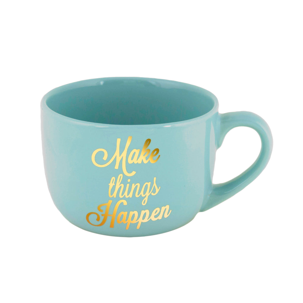 Soup Mug Mint Make Things Happen