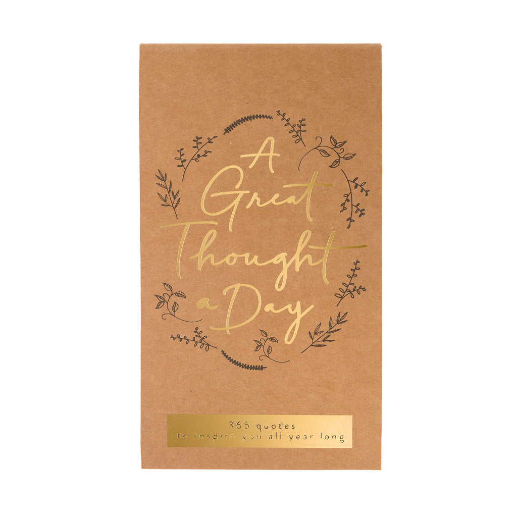 A Great Thought A Day Pad Botanical 4.5x8
