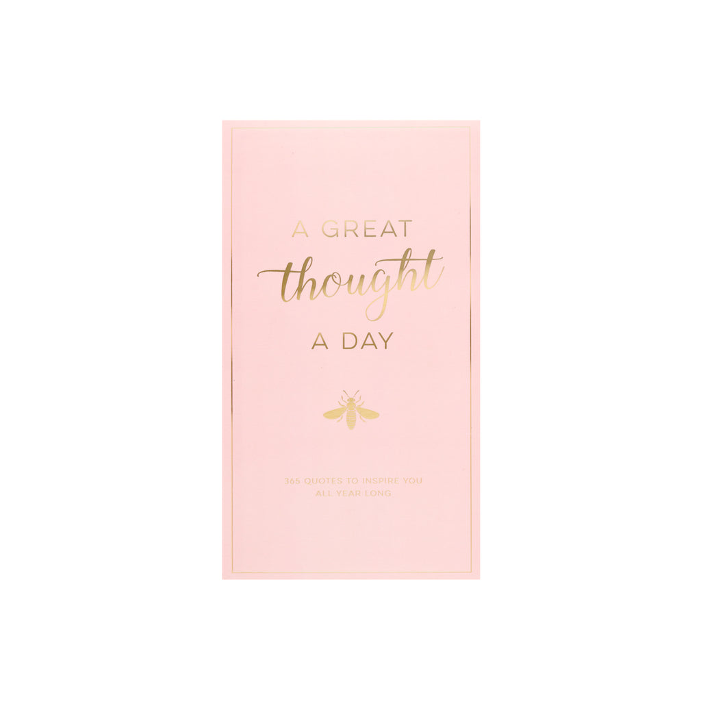 A Great Thought A Day Pad Pink Bee 4.5x8