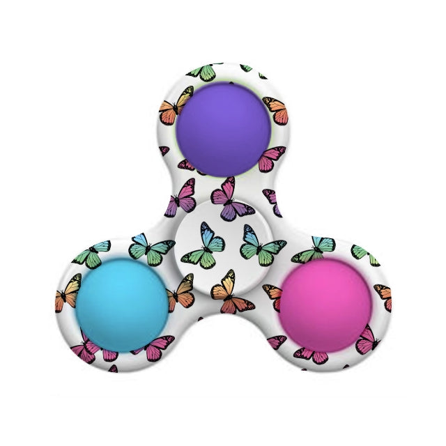 Tri Fidget Spinner - Butterfly