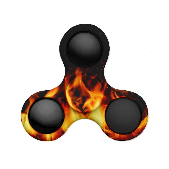 Tri Fidget Spinner - Flames