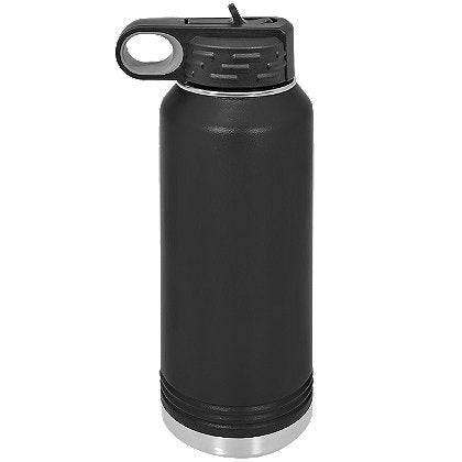 Water Bottle - Black Tumbler