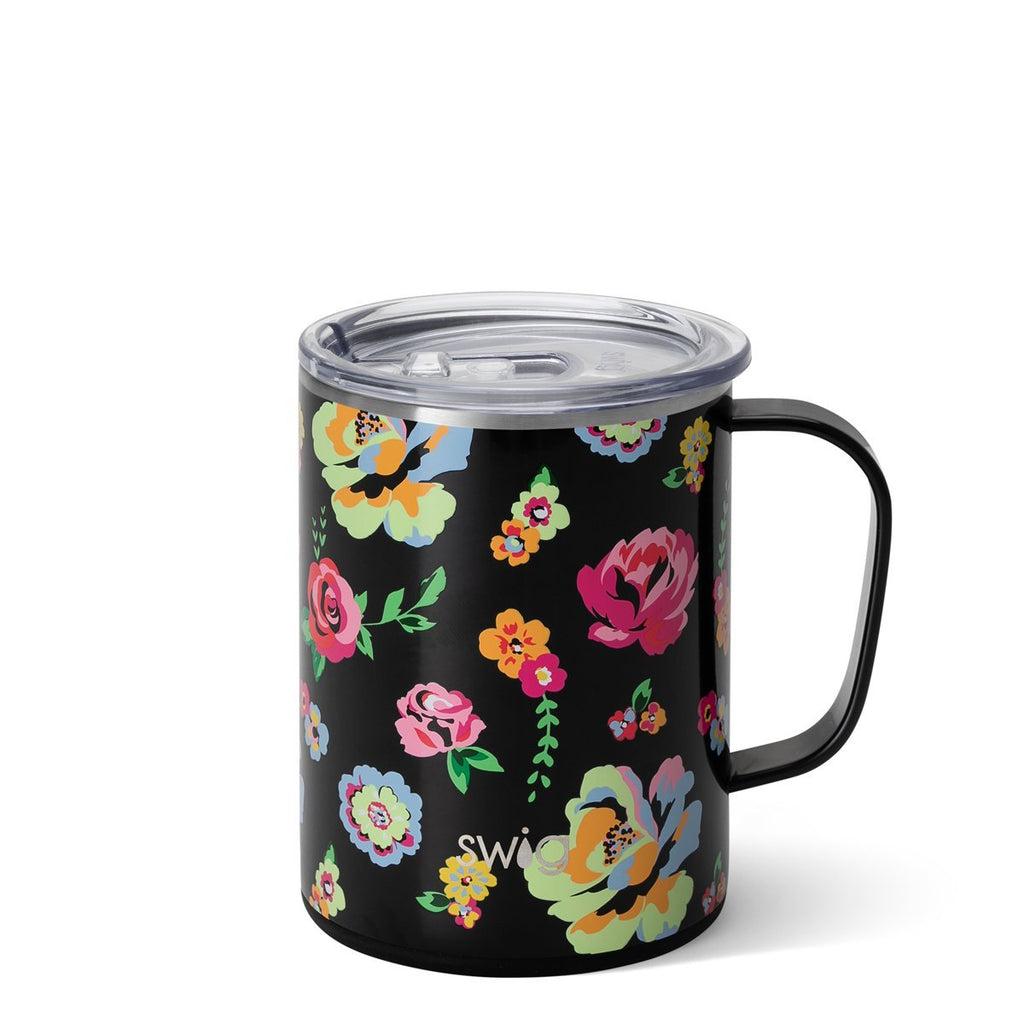 Fleur Noir Mega Mug