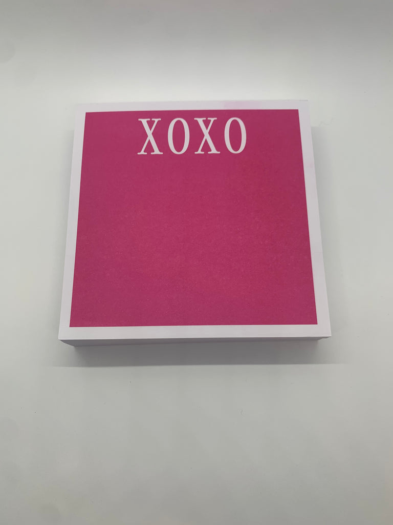 XOXO - Chubbie Notepad